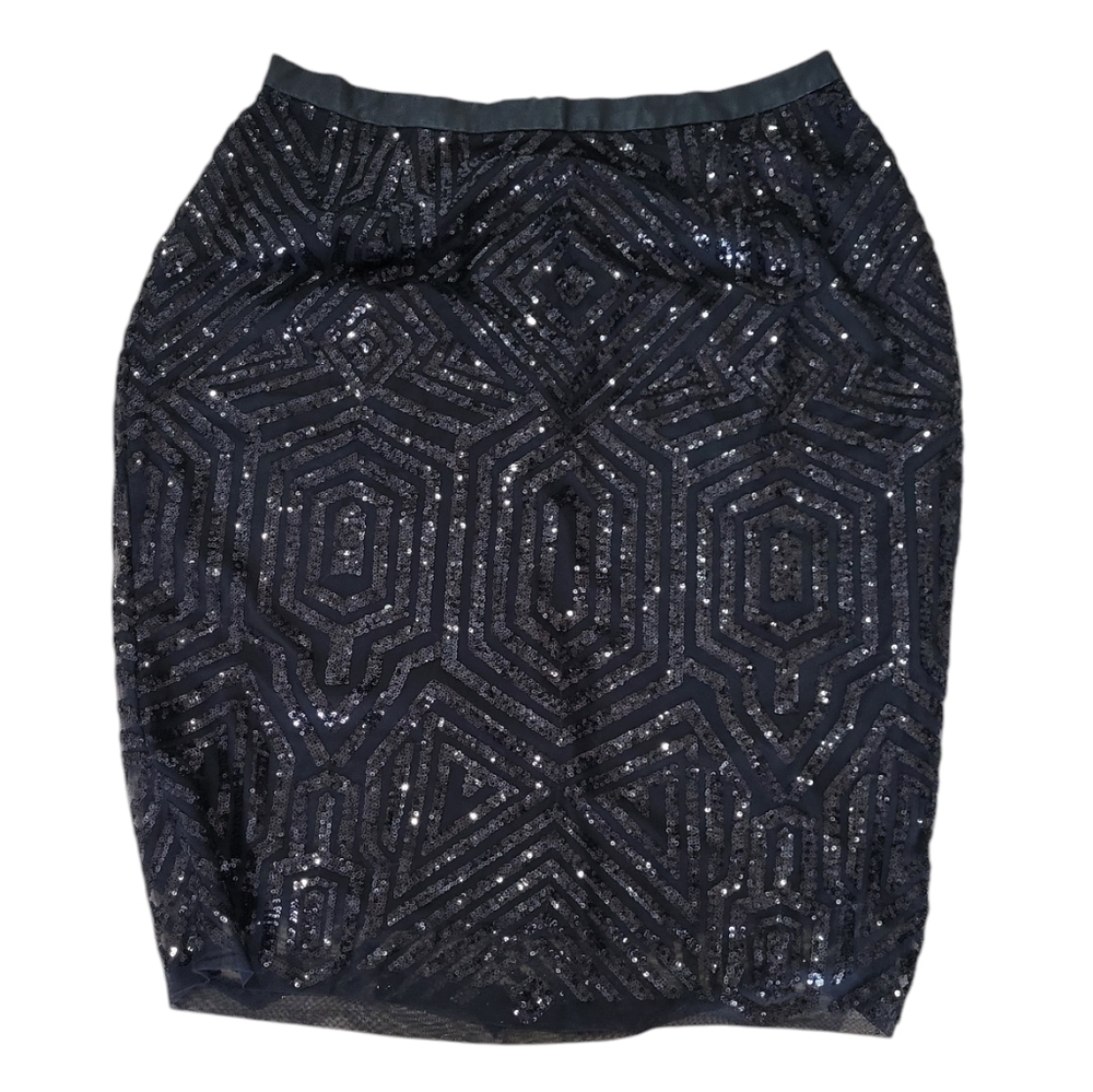 City Chic Sequin pencil skirt